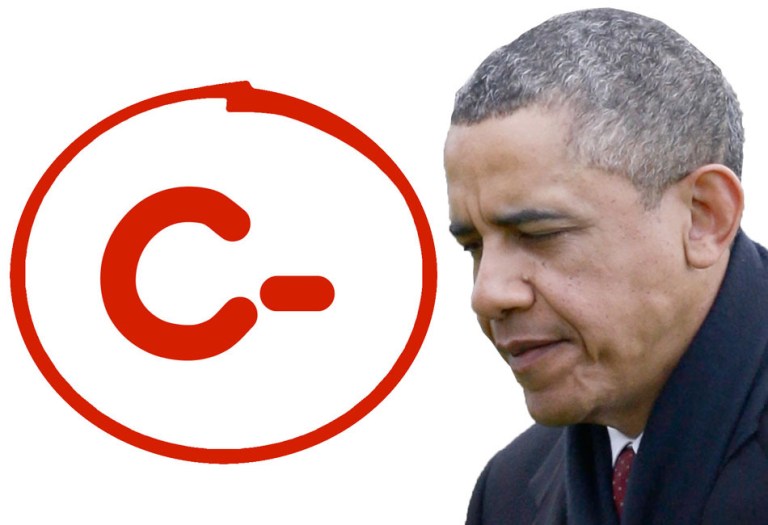 Zogby’s report card: Obama ‘disappears when he should be out front’