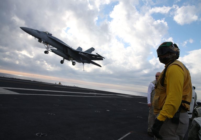 Not only does America spend more on its war-making capability than any other country but more than the next seven biggest spending countries combined. (Photo by Mark Wilson/Getty Images)