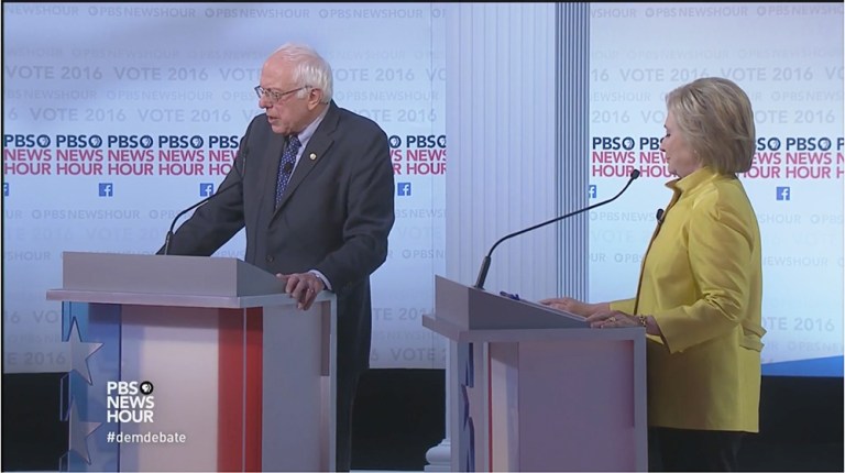 The exchange needs to be seen in the context of the upcoming South Carolina primary. (Screengrab)