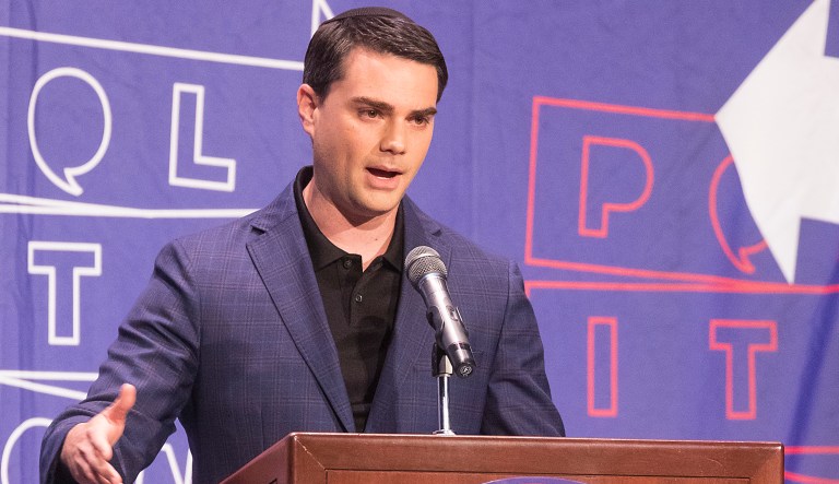 Ben Shapiro ultimately revealed himself to be just your regular right-winger, the sort of person with whom an encounter does not usually demand taking to the streets or signing up for counseling. (Photo by Colin Young-Wolff/Invision/AP)
