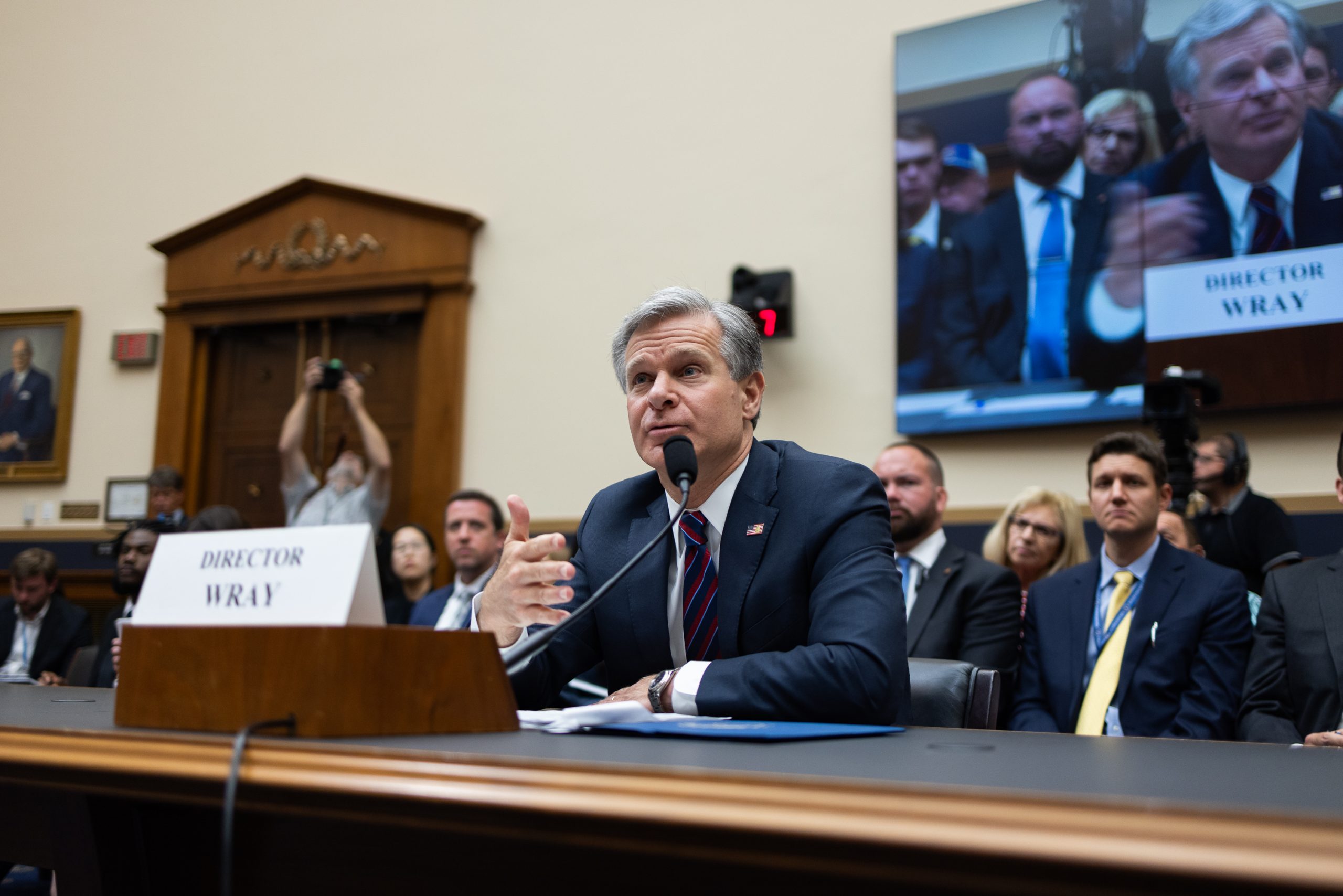 Wray hearing: FBI director defends Mar-a-Lago raid: ‘ballrooms, bathrooms, and bedrooms not SCIFs’