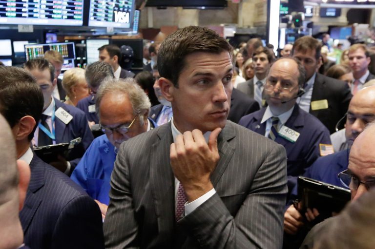 U.S. financial markets sank Wednesday as China and the U.S. targeted each other with tariff announcements, escalating concerns that a trade war will harm growth.
