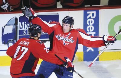 Nick Wass/AP
Jason Chimera was drafted by his hometown Oilers in the fifth round of the 1997 draft.