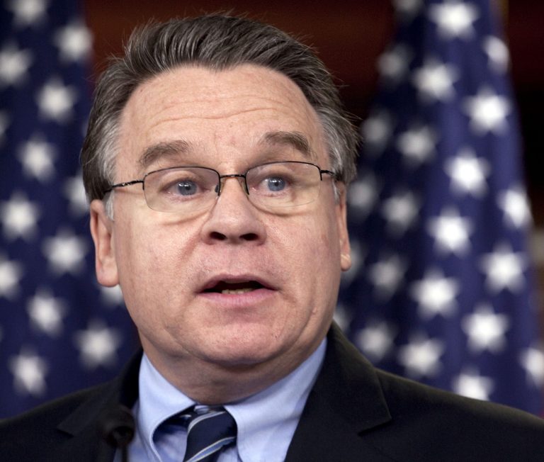 Rep. Christopher Smith, R-N.J., a 17-term member with a long record on human rights, is eyeing legislation calling for sanctions on countries whose U.N. peacekeeping forces are involved in sex abuse of those they are protecting. (AP Photo/Harry Hamburg)