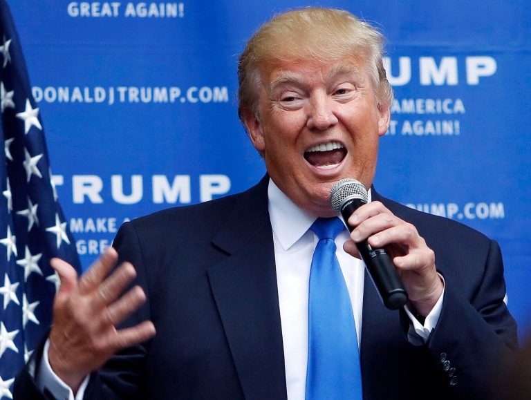 Republican operatives working the trenches of the primary campaign fret that Trumpisms could doom the party with minorities and independents in November 2016. (AP Photo)