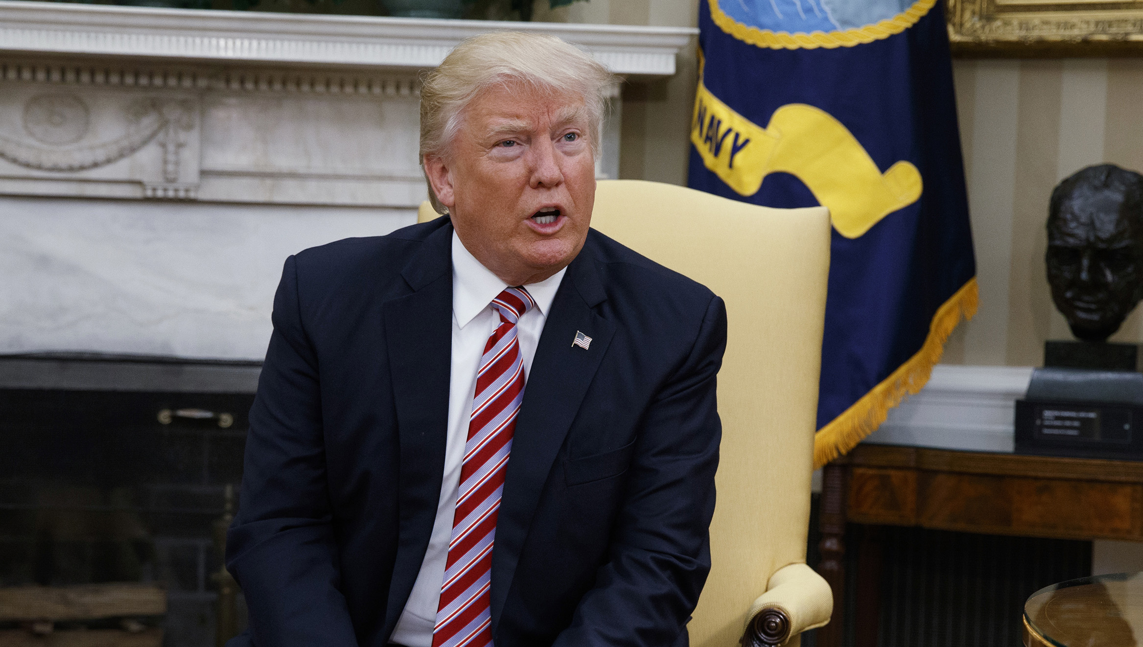 Trump: I thought about Russia investigation before firing Comey