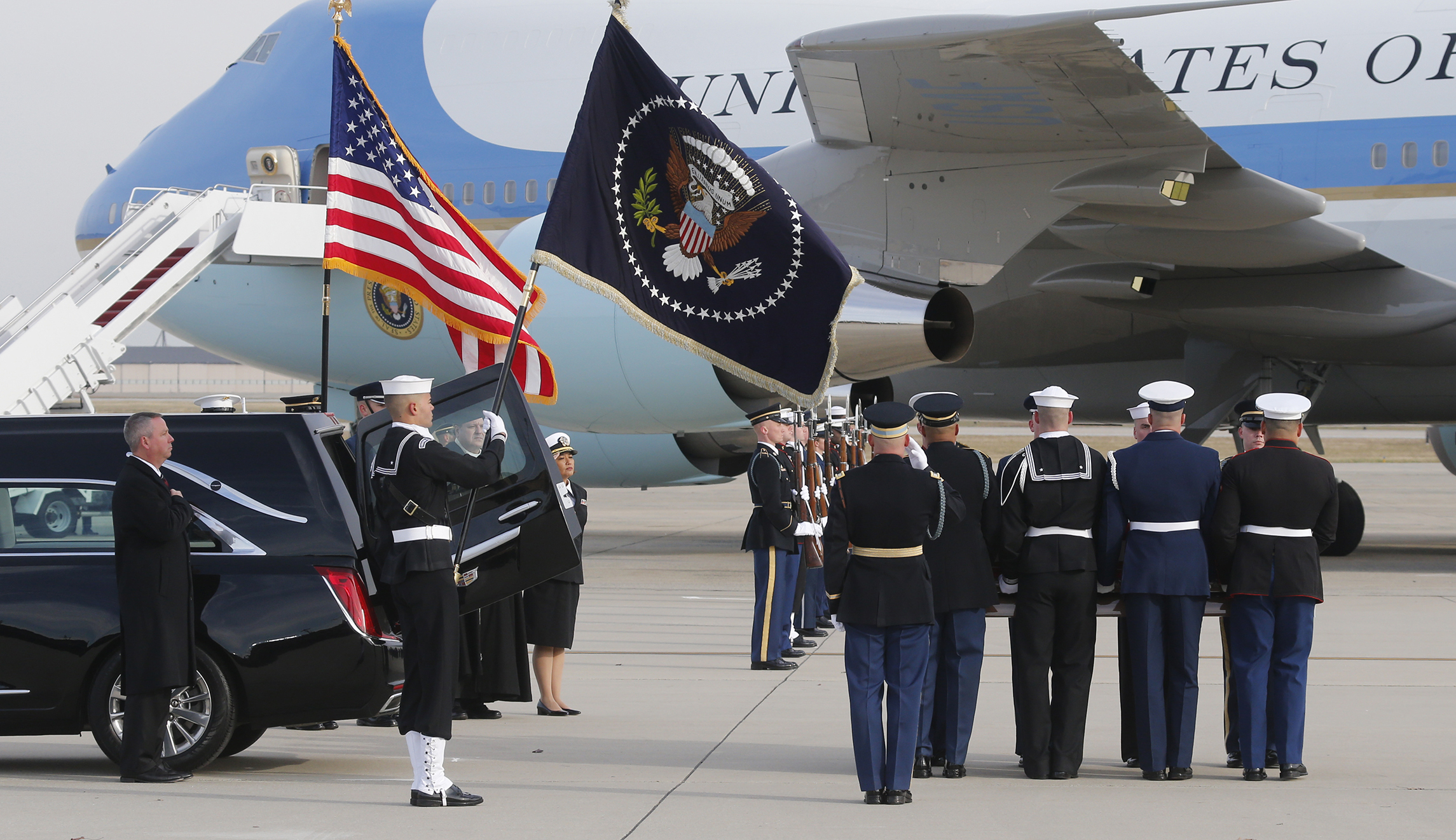 George H.W. Bush remembered in Washington