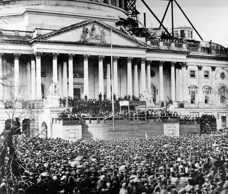 In Lincoln's first year as president, seven southern states had left the Union; six more were teetering. And Confederate forces had guns pointed at Fort Sumter in South Carolina. (AP Photo, File)