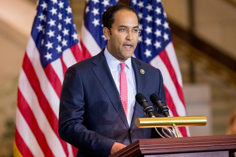 Rep. Will Hurd, R-Texas, encouraged members of Congress to take steps to protect their data in a letter co-signed by Rep. Ted Lieu, D-Calif. (AP Photo/Andrew Harnik, File)