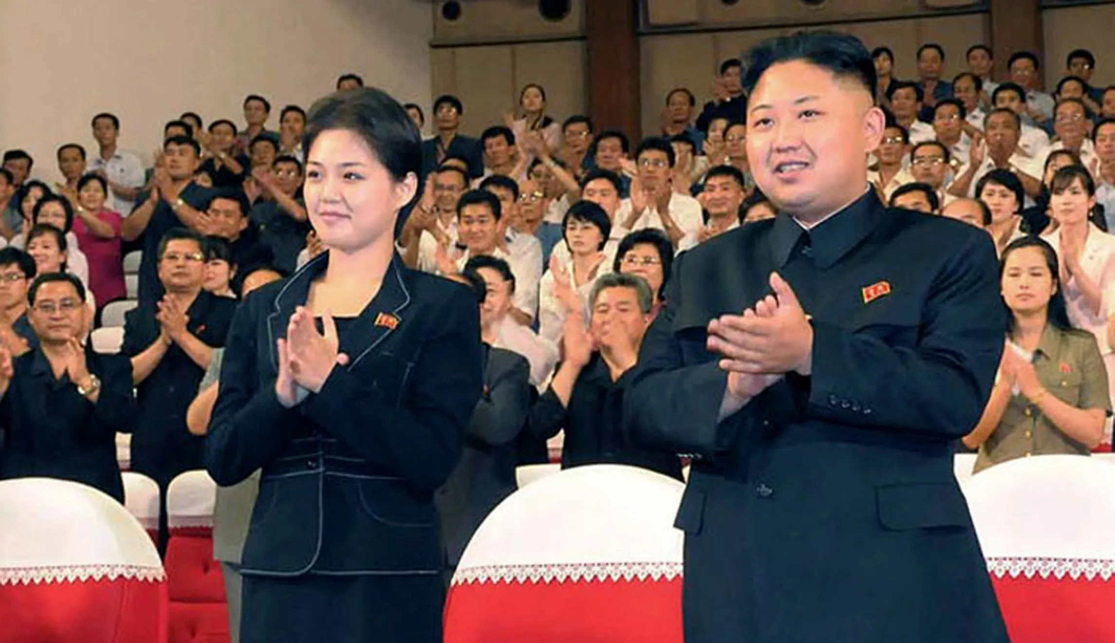Kim Jong Un and wife host banquet honoring makers of recently launched ICBM
