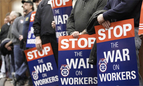 Union members fear the federal government, according to a new poll. AP Photo