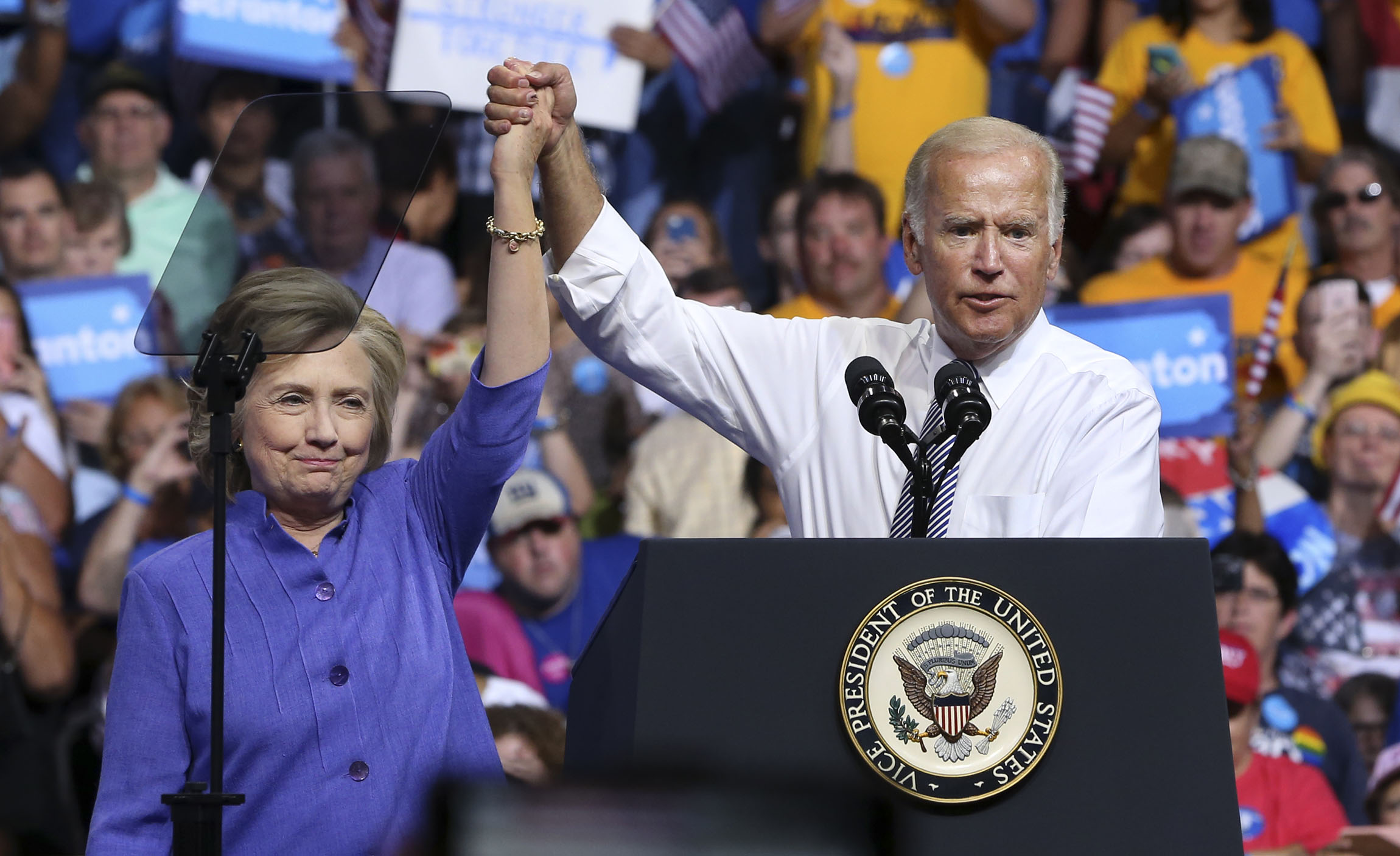 Biden: Clinton has been ‘so battered and beaten’