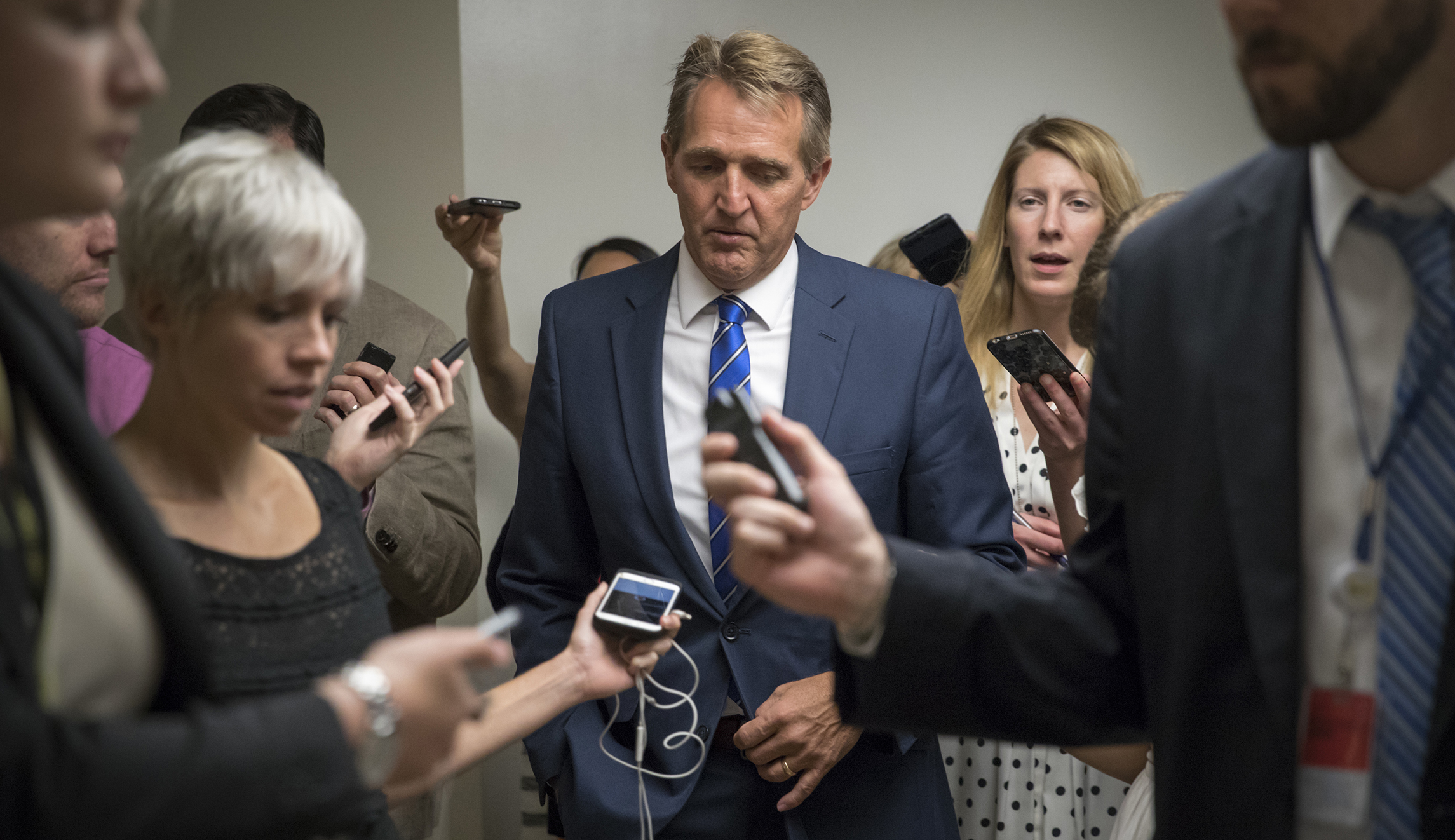 Jeff Flake: Republicans need to work with Democrats because ‘we’ve just seen the limits of what one party can do’