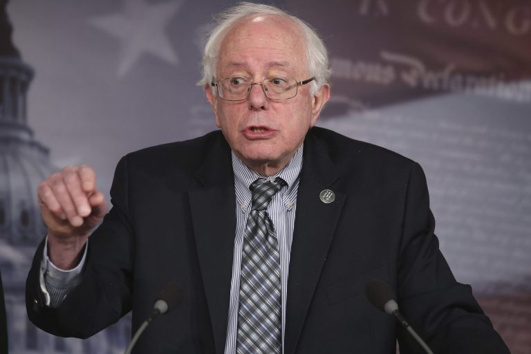 Sen. Bernie Sanders stumped in North Carolina on Wednesday, the latest sign that his potential 2016 run for the Democratic presidential nomination will follow an unorthodox path. (Photo by Chip Somodevilla/Getty images)