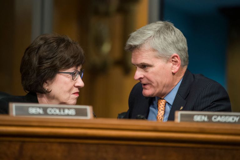 Collins Appears to Kill Health Bill After Graham and Cassidy Defend It
