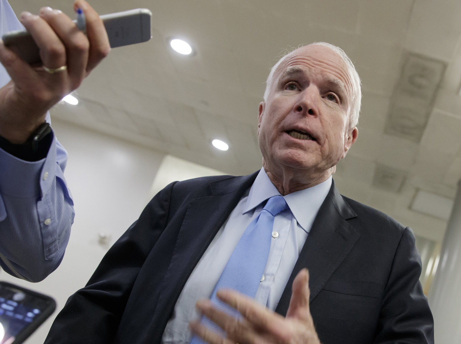 John McCain accuses Rand Paul of ‘working for Vladimir Putin’