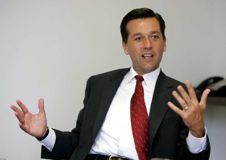 Former Virginia Attorney General Jerry Kilgore, shown above in 2005,Â announced Tuesday that he will join Jeb Bush's campaign.Â (AP Photo/Steve Helber)