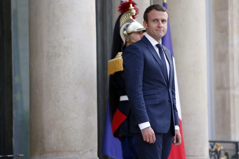 France's President Emmanuel Macron has been a vocal supporter of the Paris Agreement on climate change. (AP Photo/Thibault Camus)