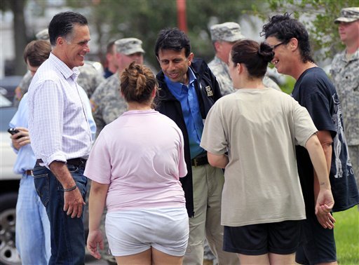 Another disaster brings candidates to Gulf Coast