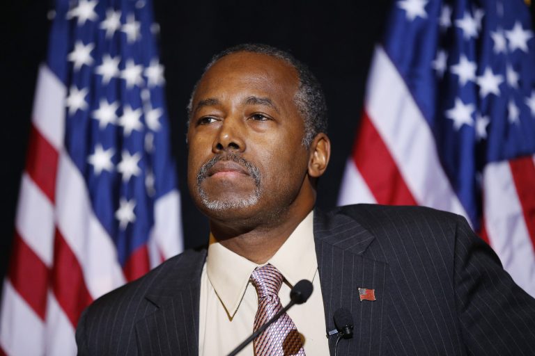 GOP presidential candidate Ben Carson doubled down on his threat to leave the Republican Party if the primary ends in a brokered convention. (AP Photo/John Locher)