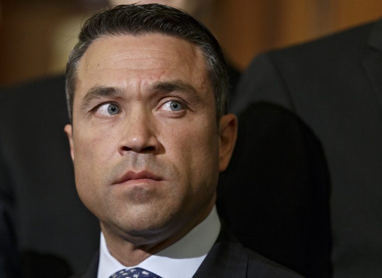 Democrats are increasingly calling on Rep. Michael Grimm to resign in light of reports that he will plead guilty to a federal tax evasion charge. (AP Photo/J. Scott Applewhite)