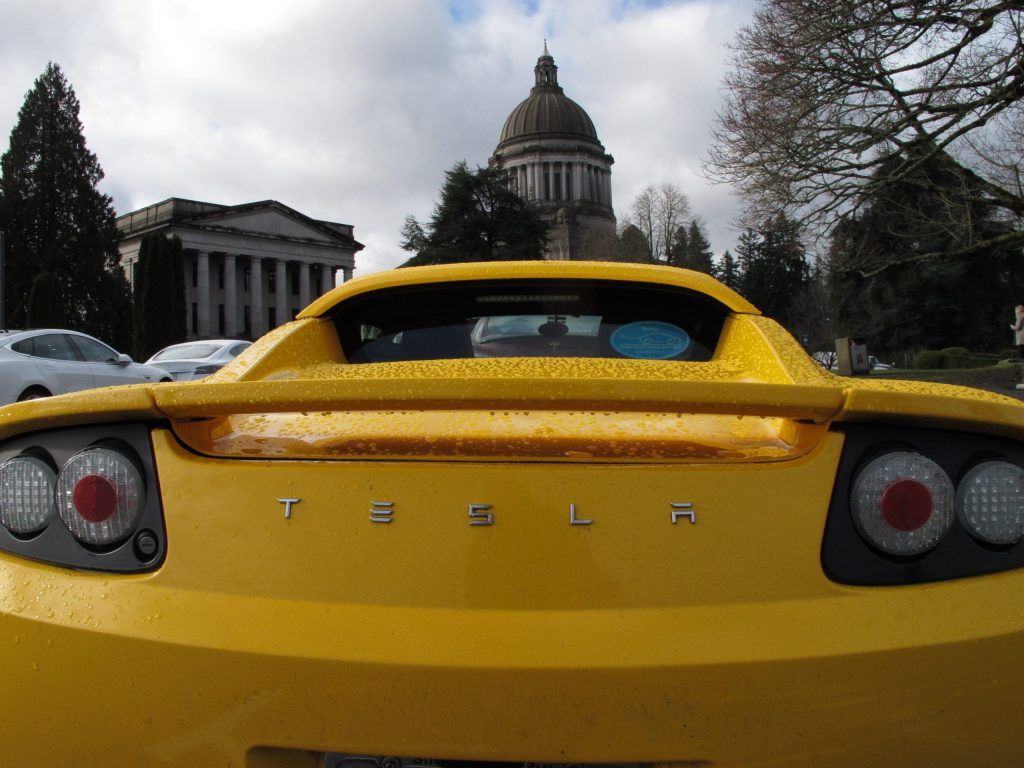 Left extols free markets after Chris Christie cracks down on Tesla