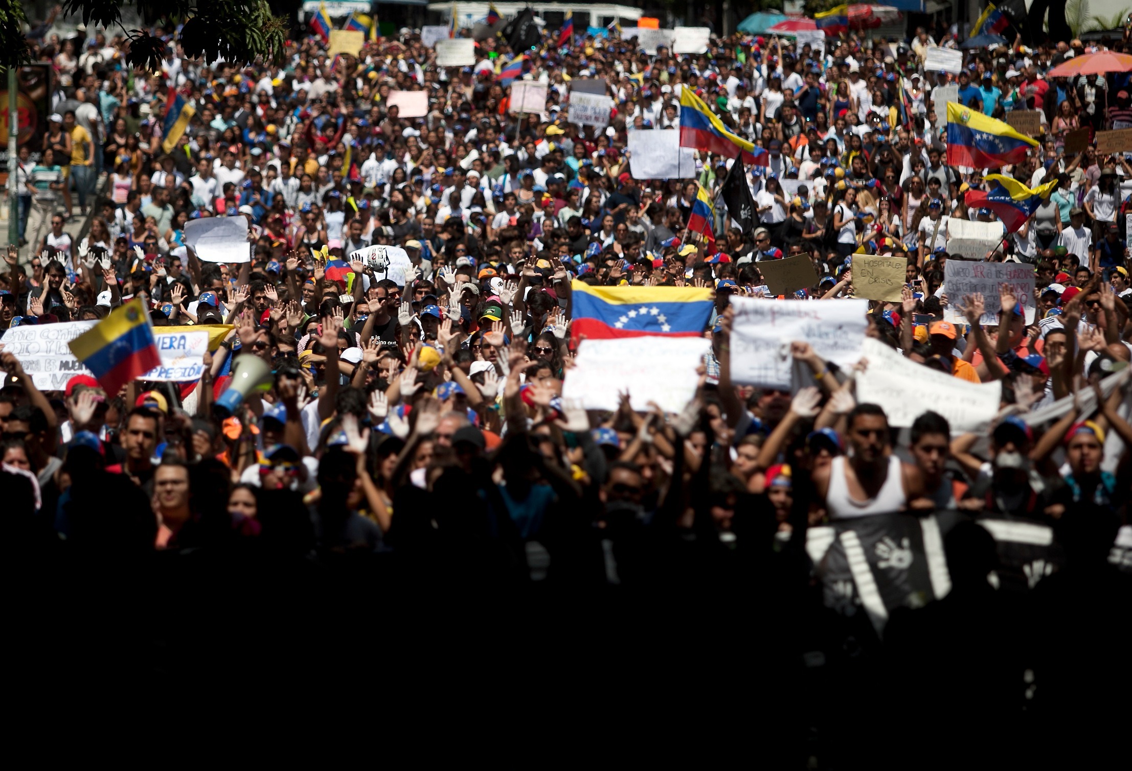 Venezuela tense ahead of dueling demonstrations