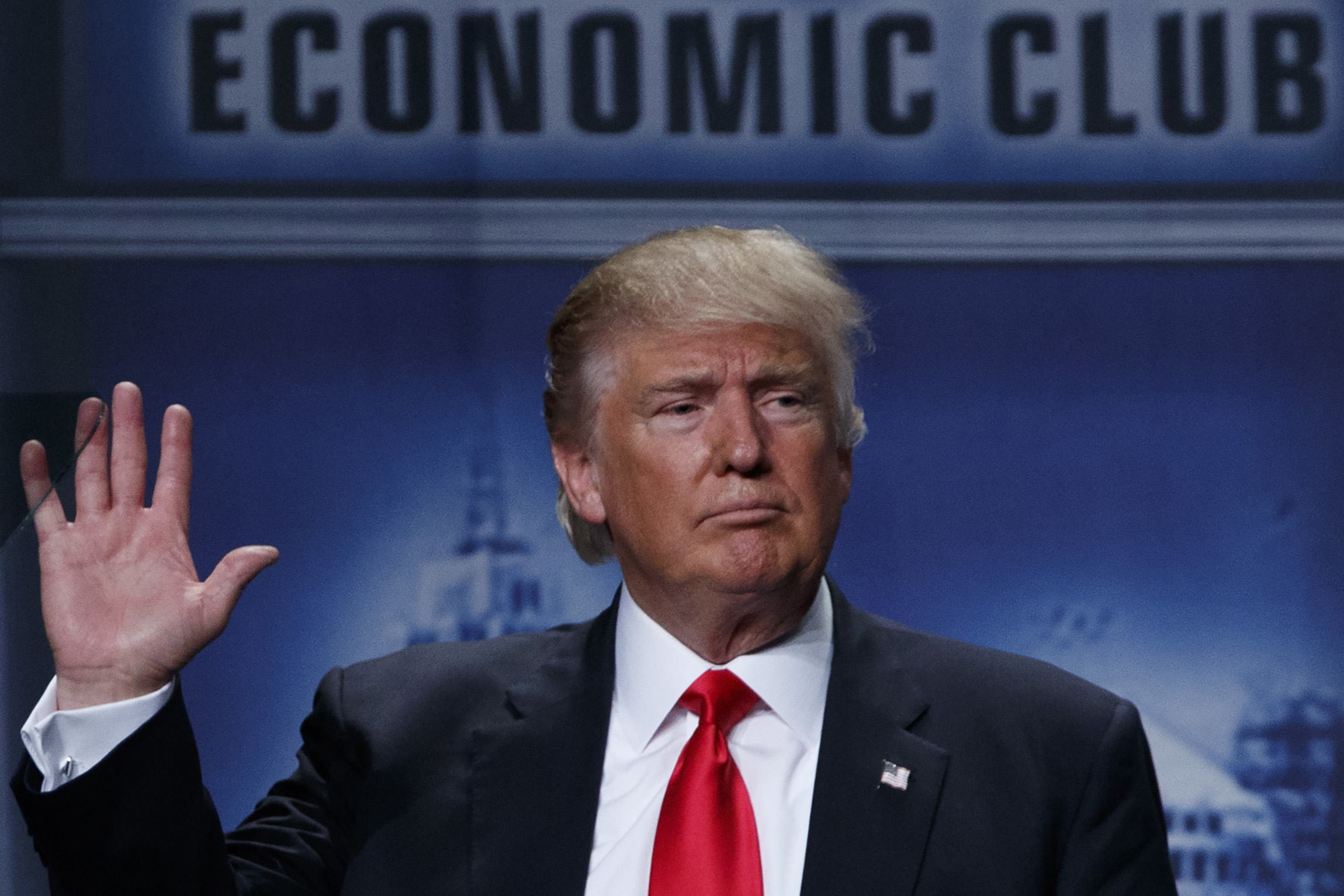 Trump pivots back to the economy