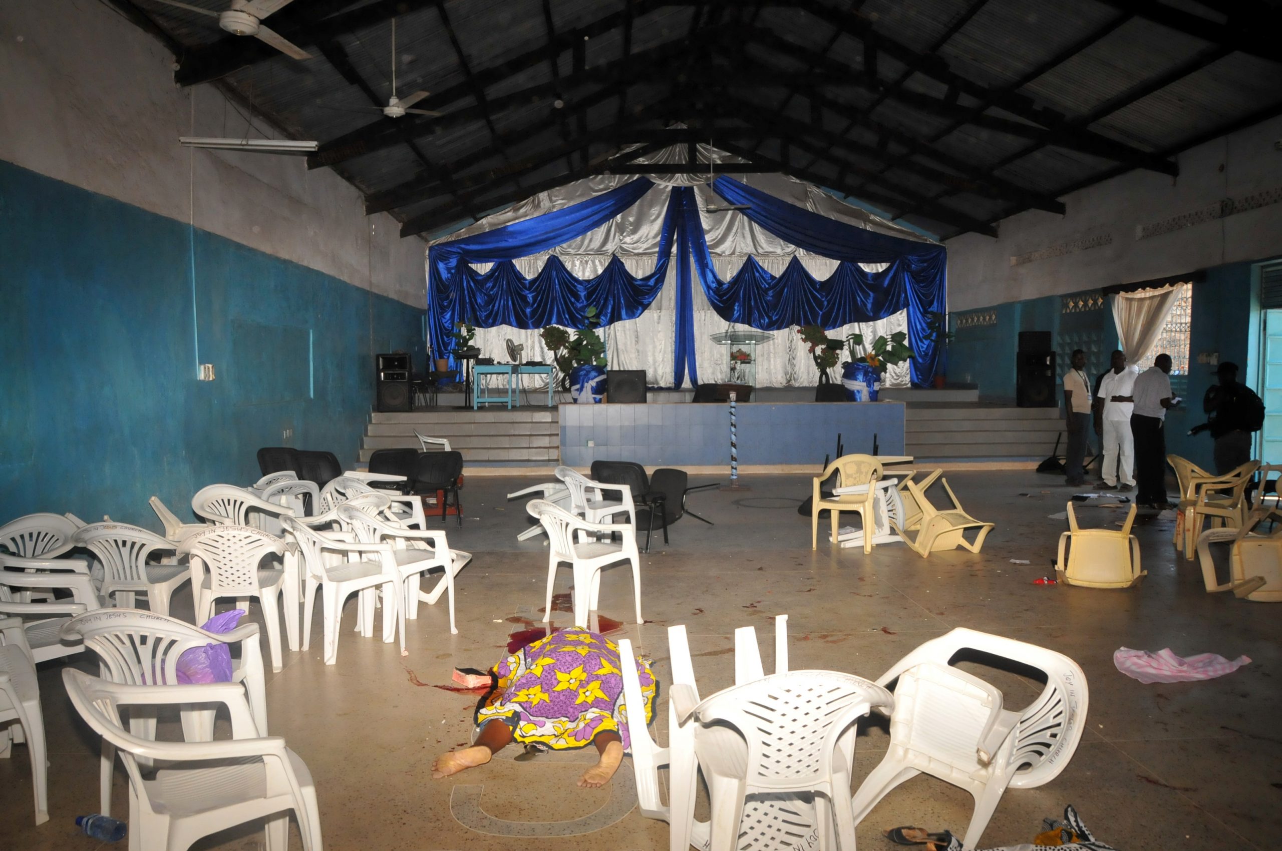 Kenya: 3 killed after gunmen fire in church