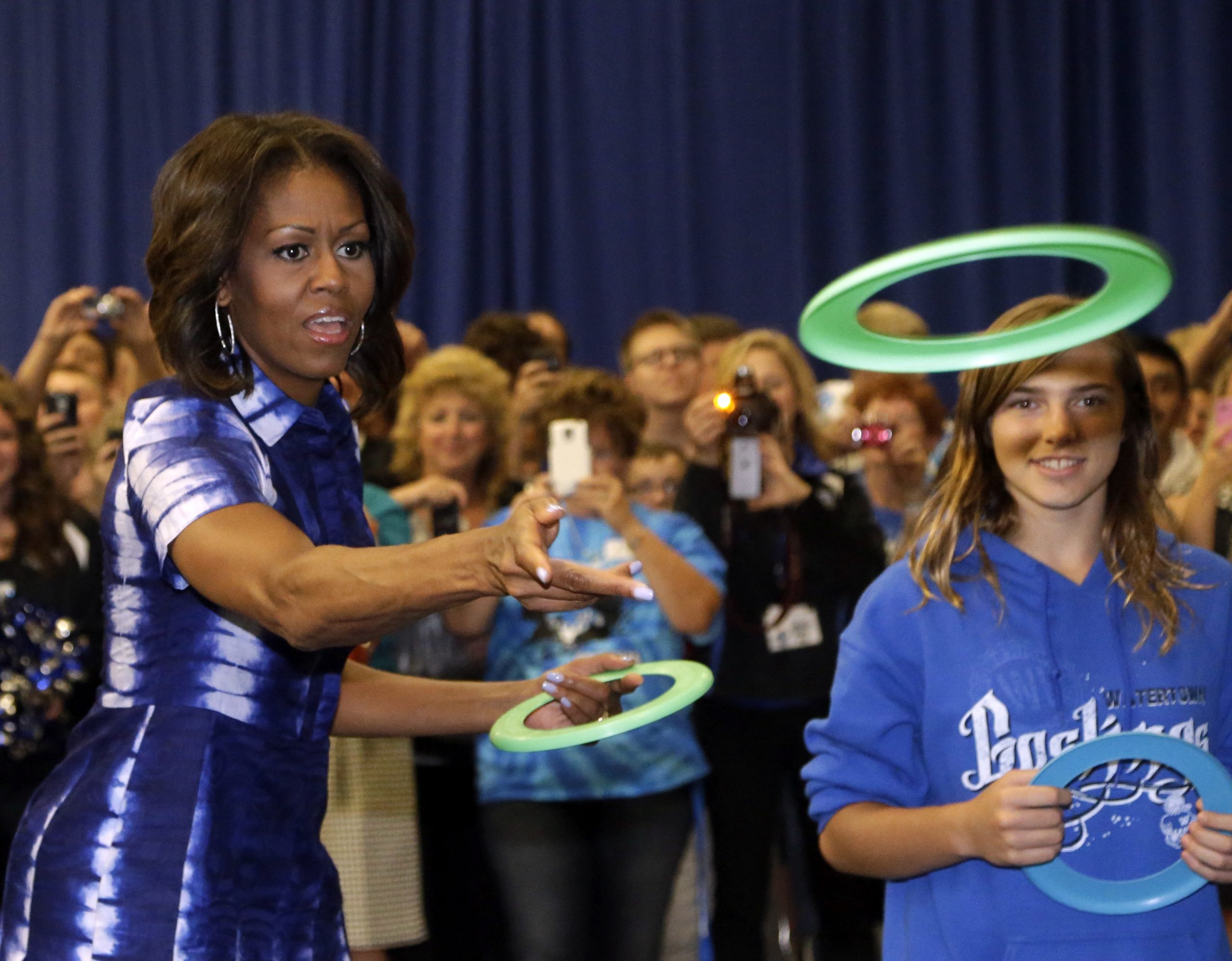 First lady Michelle Obama dubs water ‘the first and best energy drink’