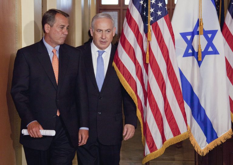 House Speaker John Boehner will head to Israel at the end of the month and meet with Prime Minister Benjamin Netanyahu. (AP Photo)