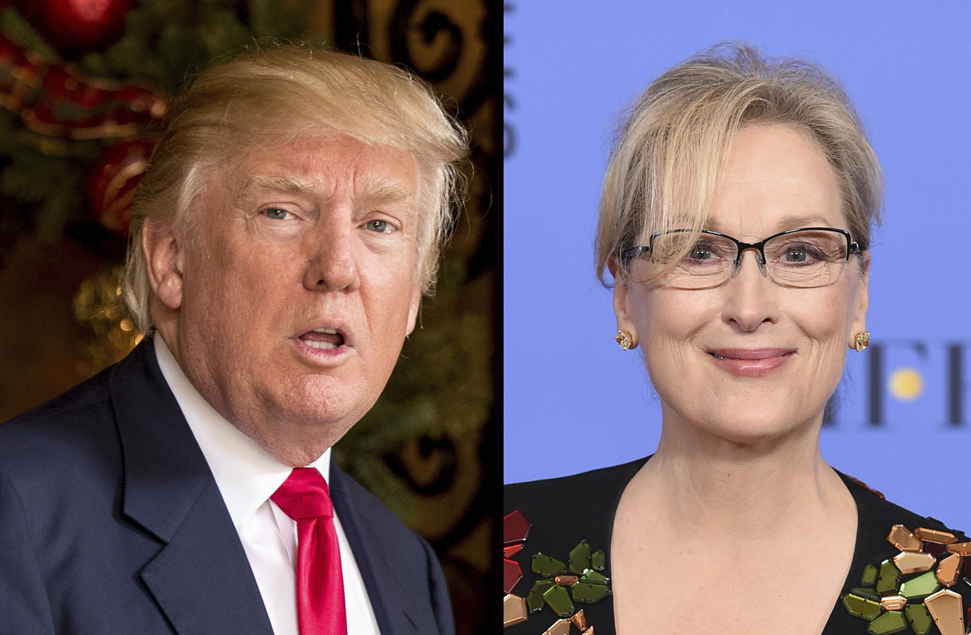 Trump hits back at ‘overrated’ Meryl Streep