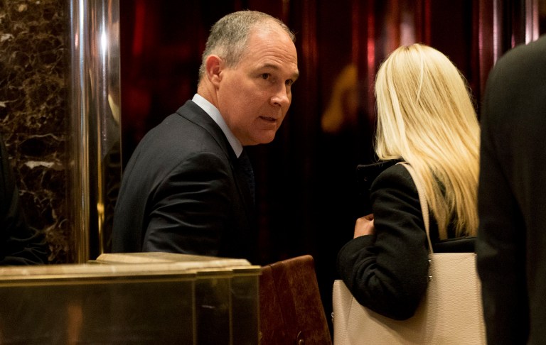 When Scott Pruitt takes over, he will have his work cut out for him. (AP Photo/Andrew Harnik)