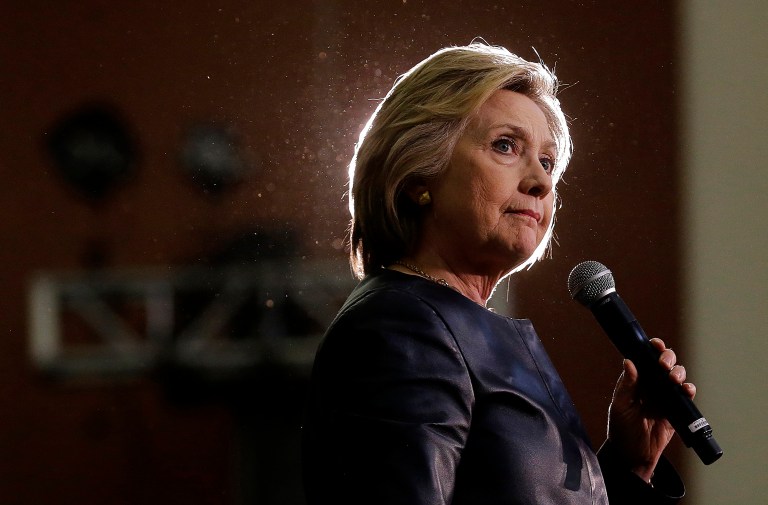 Parents of two Americans who were killed in the 2012 terror attack in Benghazi filed a lawsuit against Hillary Clinton Monday. (AP Photo/Jeff Chiu)