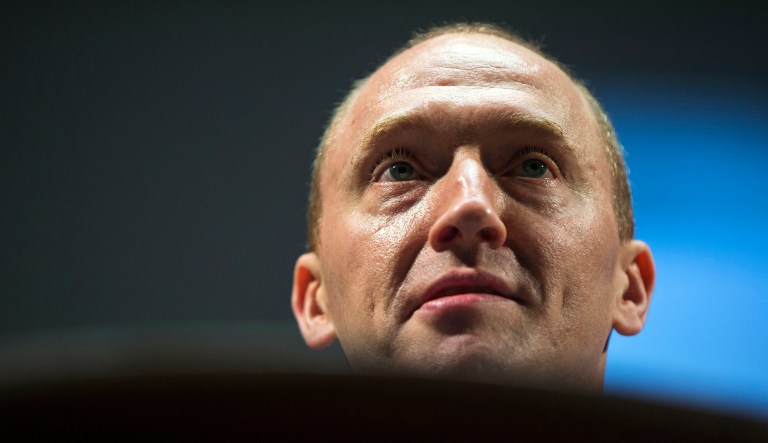 Page was a foreign policy adviser to the Trump campaign who has since been the subject of federal investigators. (AP Photo/Pavel Golovkin, File)