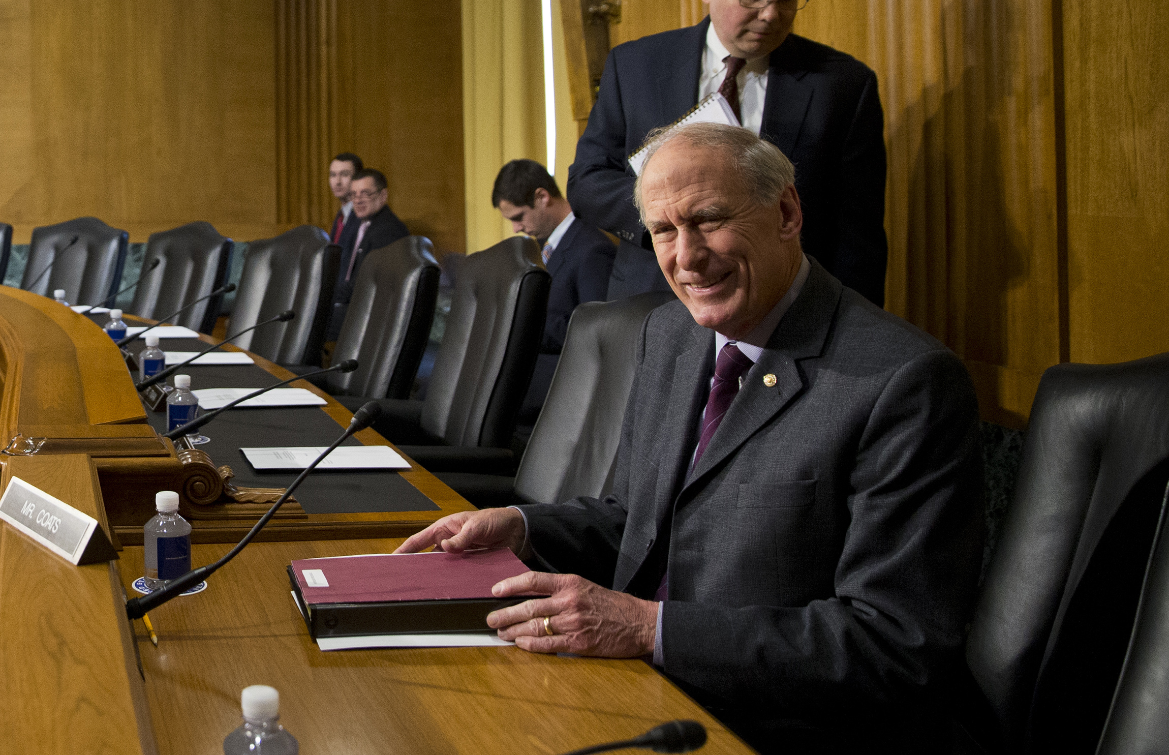 Trump officially names Dan Coats his director of national intelligence