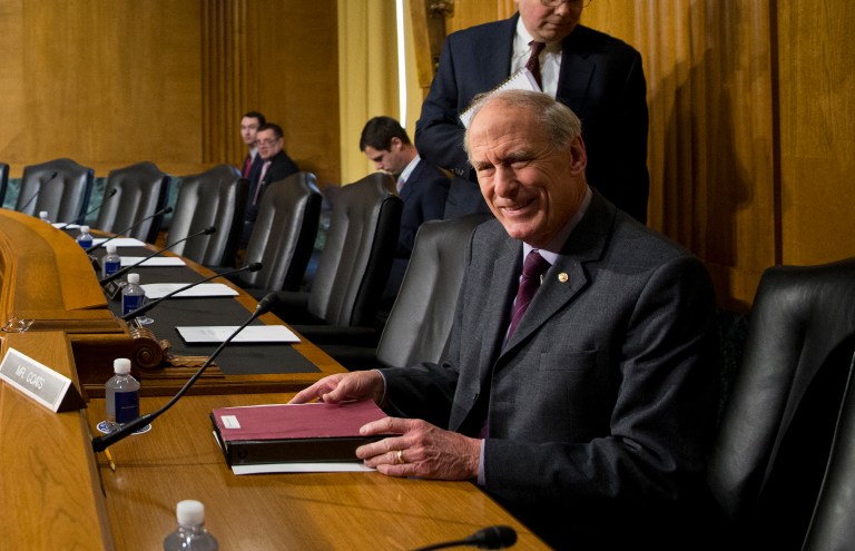 During his time in Congress, Coats served on the Senate Intelligence Committee and the Senate Armed Services Committee. (AP Photo/Alex Brandon)