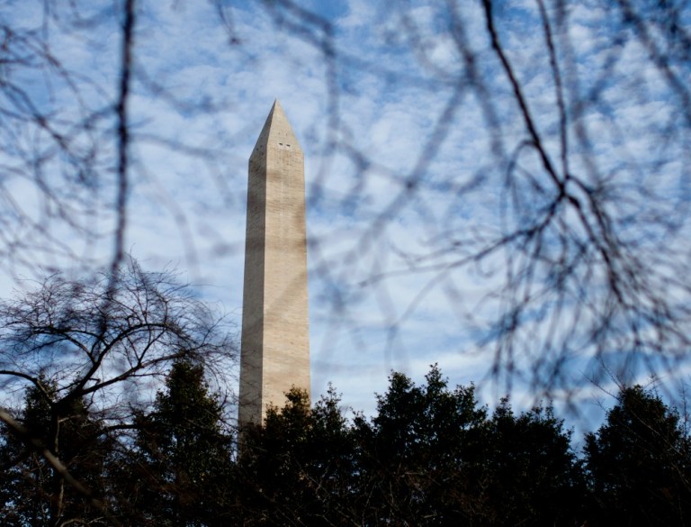 Last week's Washington Monument elevator breakdown was due to a faulty chip in the elevator control board, according to an email from National Park Service spokesman Mike Litterst. (AP Photo)