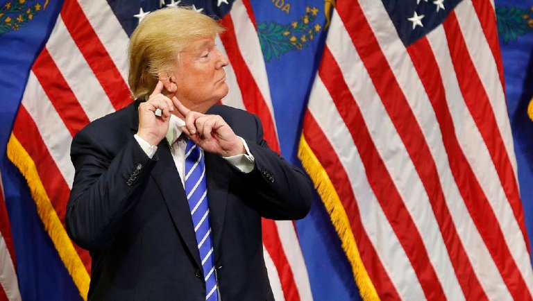 "The Republicans are 5-0 in recent Congressional races, a point which the Fake News Media continuously fails to mention. I backed and campaigned for all of the winners," the president tweeted, though this ignores special election losses in California and Alabama. (AP Photo/John Locher, File)