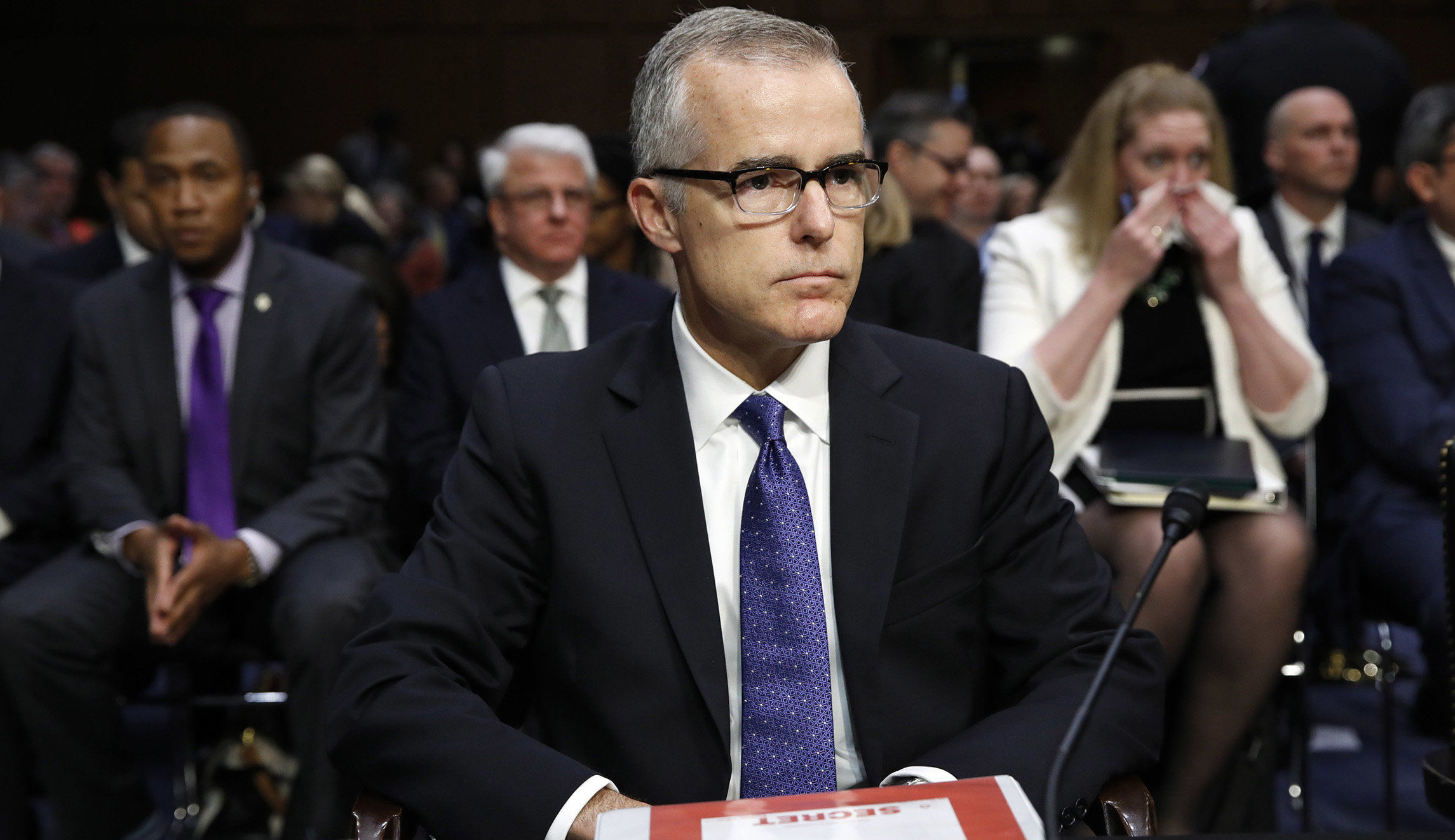 White House: Trump not involved in FBI deputy director Andrew McCabe’s retirement decision