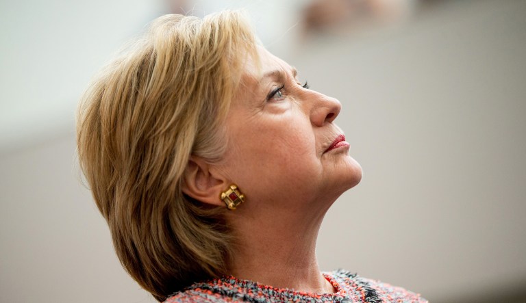 Both Benghazi and the Comey Letter were in the news this past week, but Clinton only acknowledged one of them. (AP Photo/Andrew Harnik)