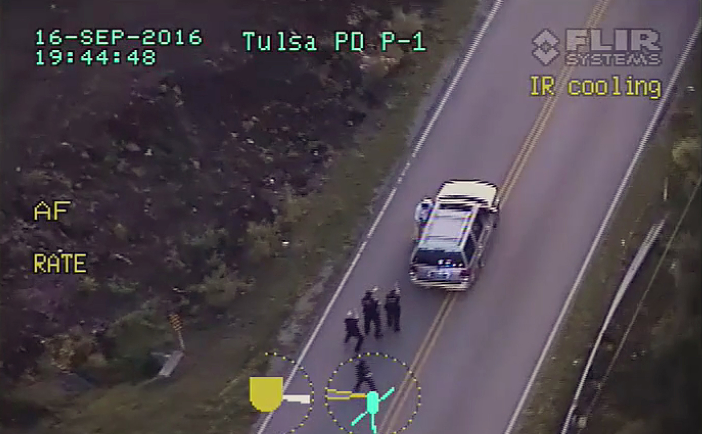 Tulsa police officer charged with manslaughter in black man’s death