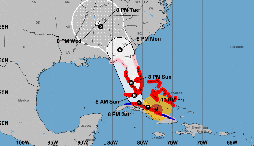 Hurricane Irma regains Category 5 strength before turning to Florida
