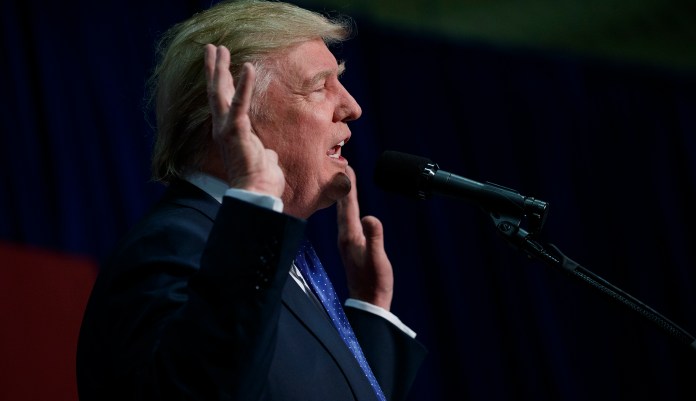 Trump tweeted Tuesday evening he had ordered the Department of Homeland Security "to step our already extreme vetting program" in response to the violent attack by a radicalized Uzbek national, who had plowed his truck into a crowded Manhattan sidewalk. (AP Photo/ Evan Vucci)
