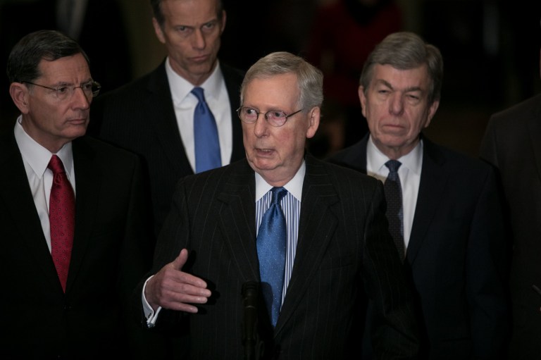If you blinked, you missed the Senate vote to avoid a shutdown