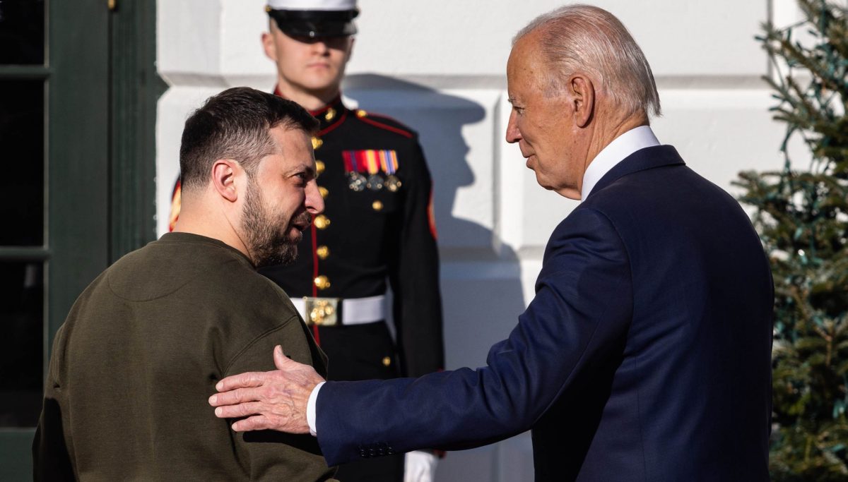 'You're man of the year': Biden greets Zelensky at the White House