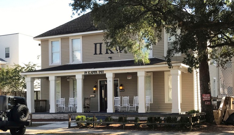As part of the suspension, fraternities and sororities are no longer allowed to hold 