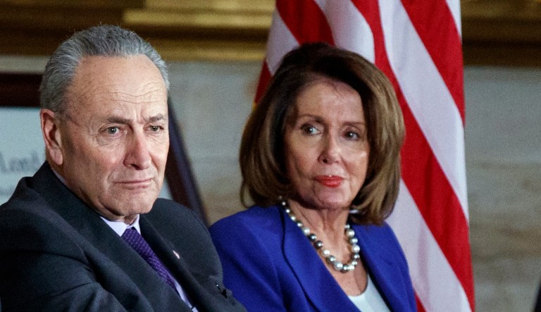 Thirty-one percent of Americans would blame Democrats in Congress if there's a government shutdown, while 26 percent said they would blame congressional Republicans, a CNN poll showed Friday. (AP Photo/Evan Vucci)