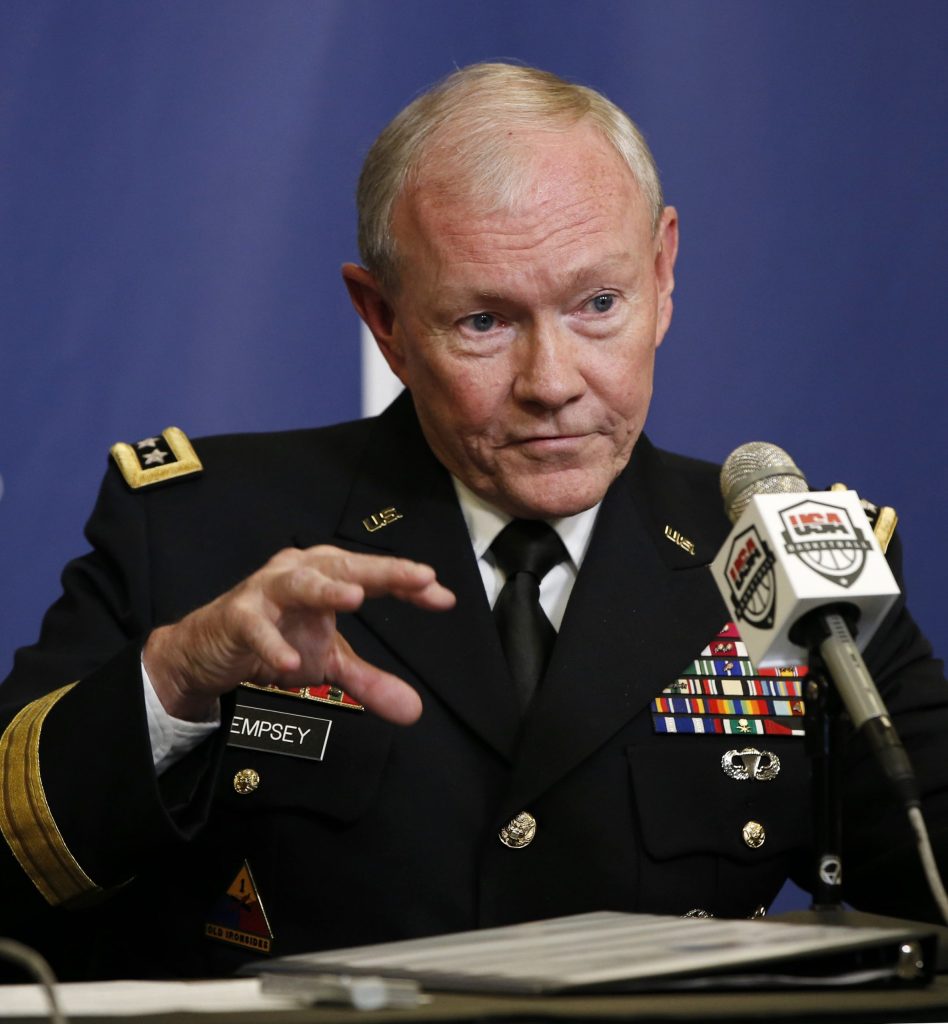 Dempsey in Afghanistan for transition talks
