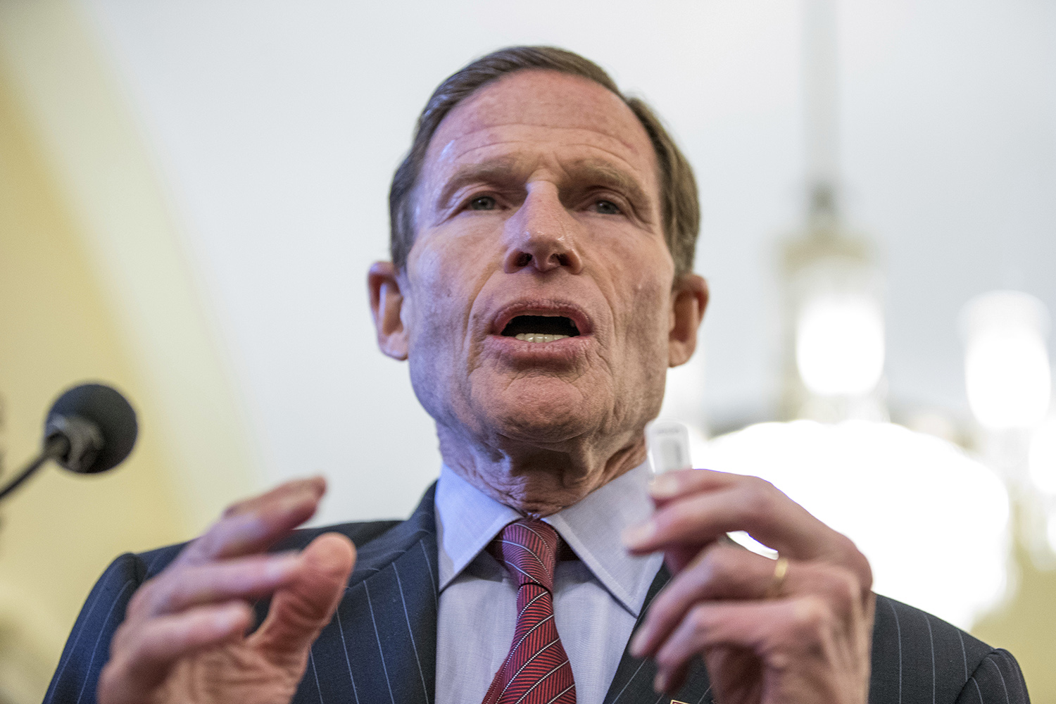 Blumenthal defends his report on Gorsuch after Trump attack